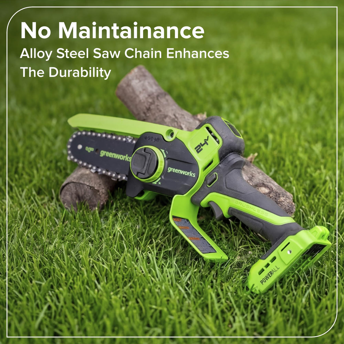24V 4 in Mini Chainsaw I52622