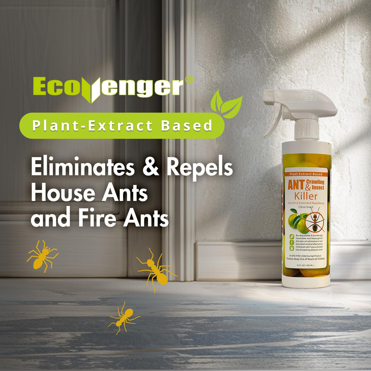 Plant-Based Insect Spray 16 OZ T7955