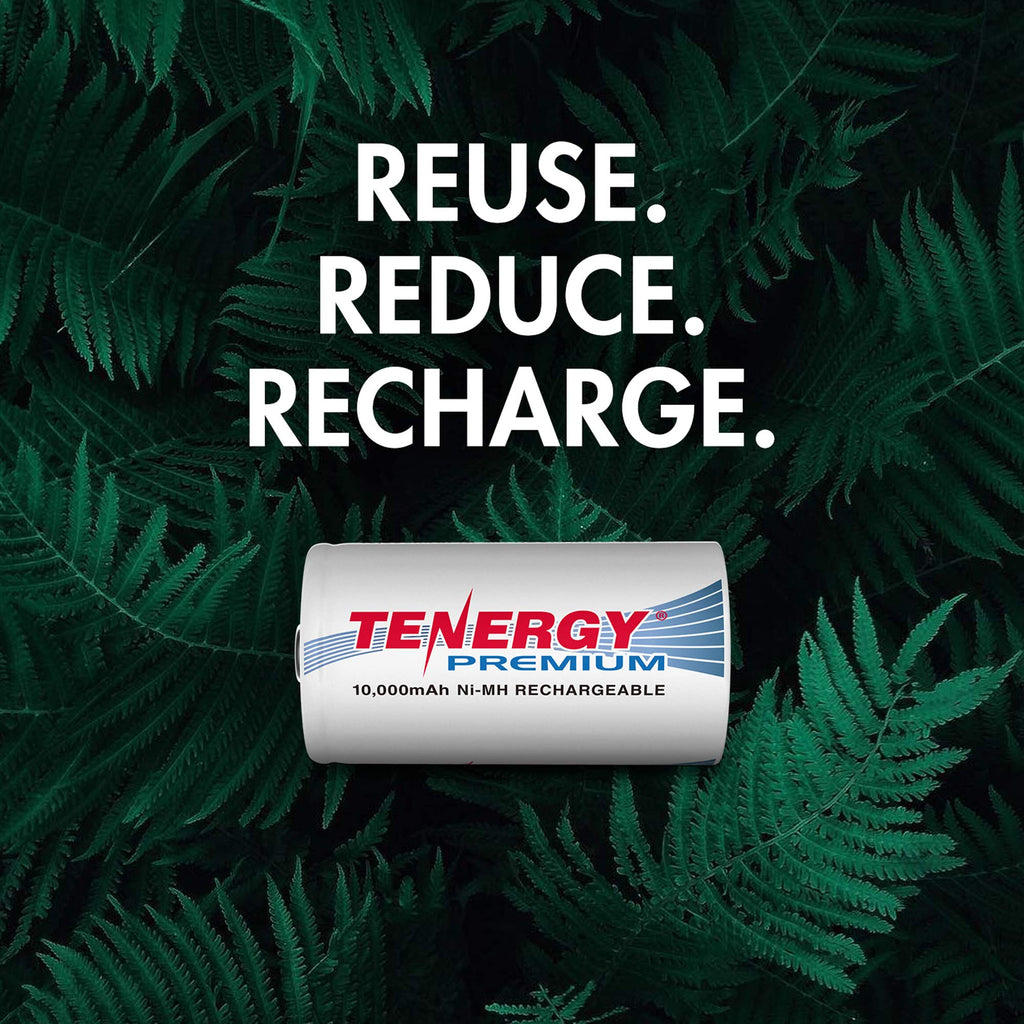 12 pcs D NiMH Rechargeable Batteries S977068