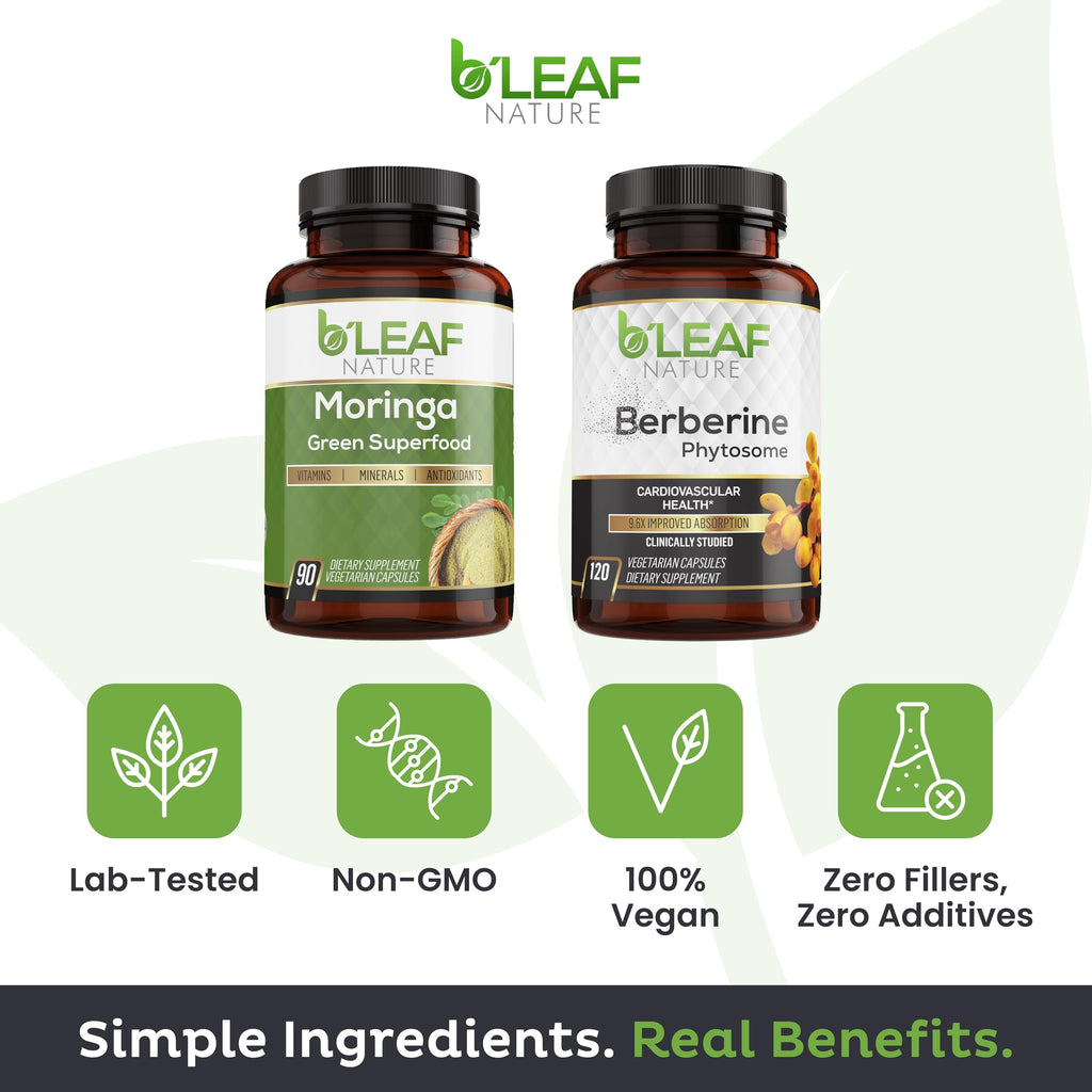 Moringa & Berberine 1100mg Capsules A645