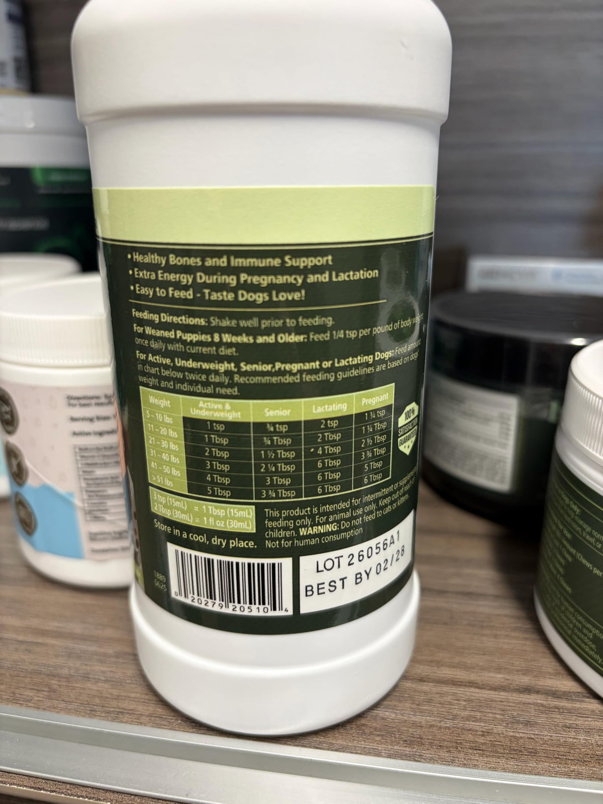 High Calorie Liquid Nutritional Supplement for Dogs & Puppies 16 oz V4164