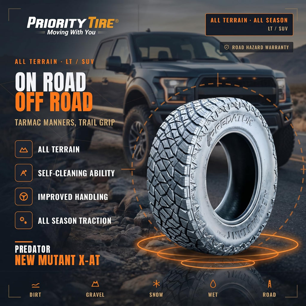 All Terrain 275/55R20 117T XL Light Truck Tire A260271