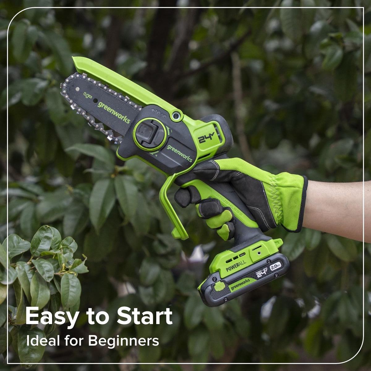 24V 4 in Mini Chainsaw I52622