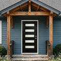 36" x 80" Left Hand Inswing Exterior Door with White Frame W779