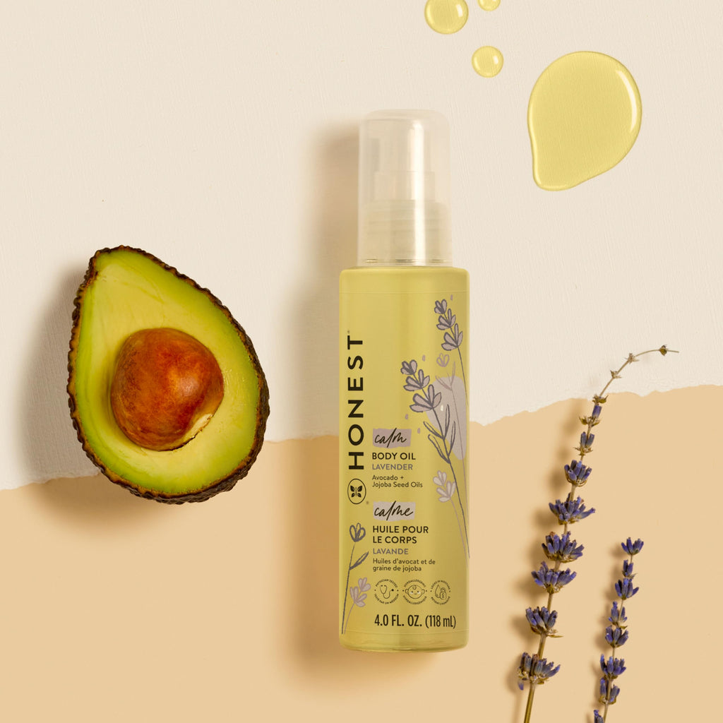 Hypoallergenic Lavender Infused Body Oil 4.0 fl oz C8941