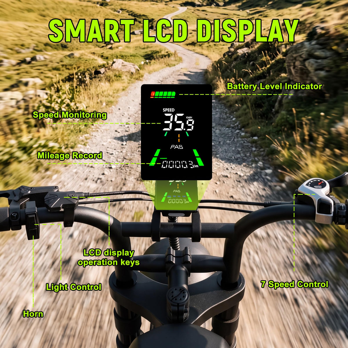 1500W 48V 20Ah Electric Bike M130