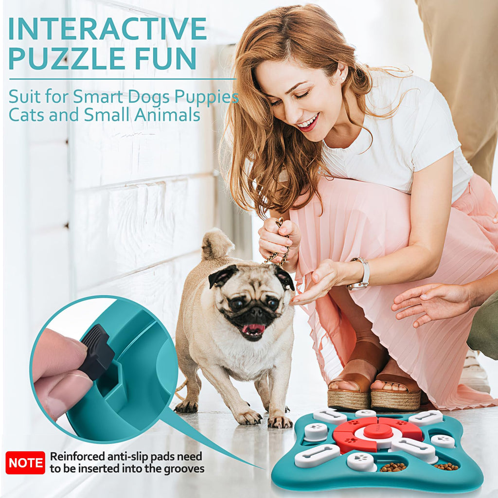 Dog Puzzle Treat Dispensing Toys B382