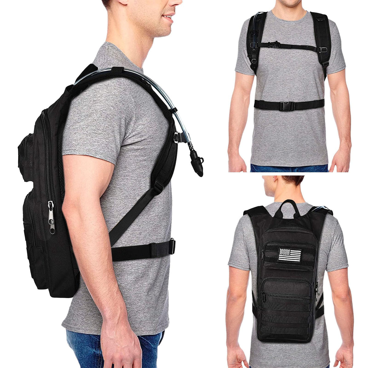 Hydration Backpack with 3L Water Bladder C6547