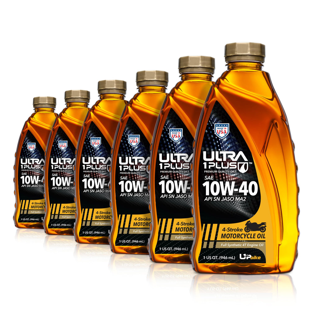 10W-40 Full Synthetic Motorcycle Oil 6 Quarts M7205