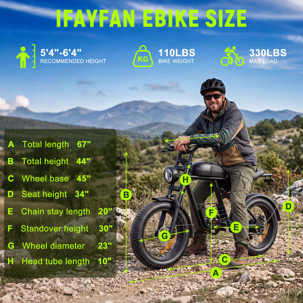 1500W 48V 20Ah Electric Bike M130
