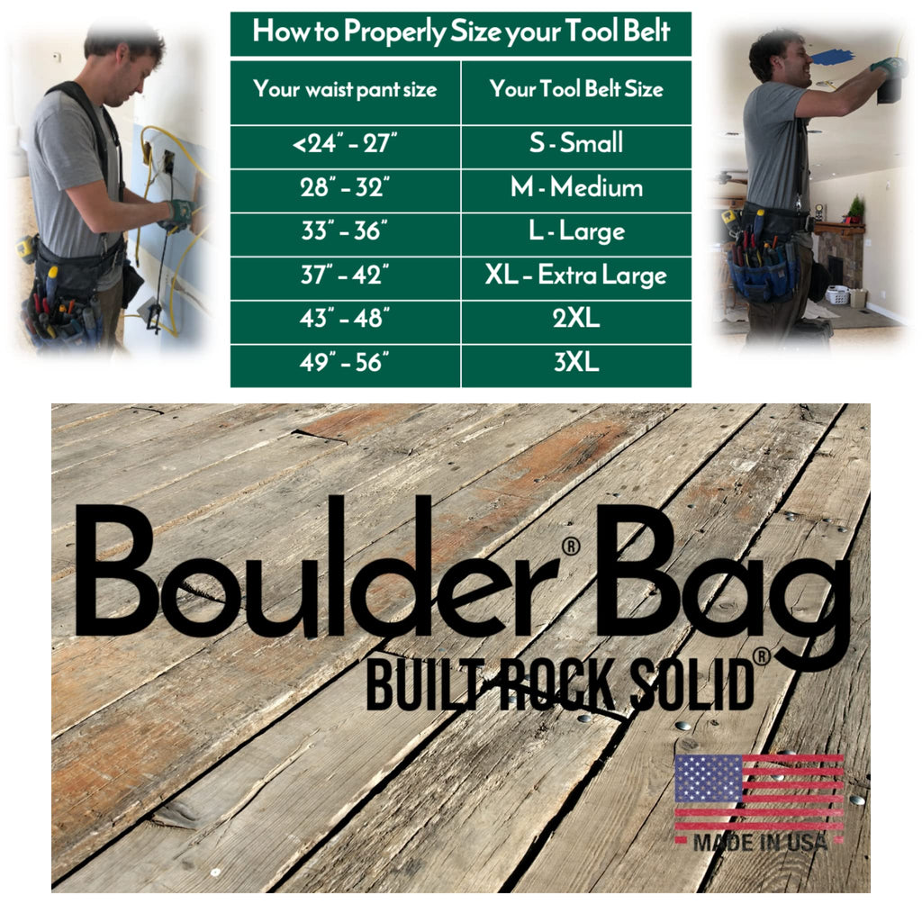 Tan Heavy Duty Tool Belt with Quick Release Buckle B7541