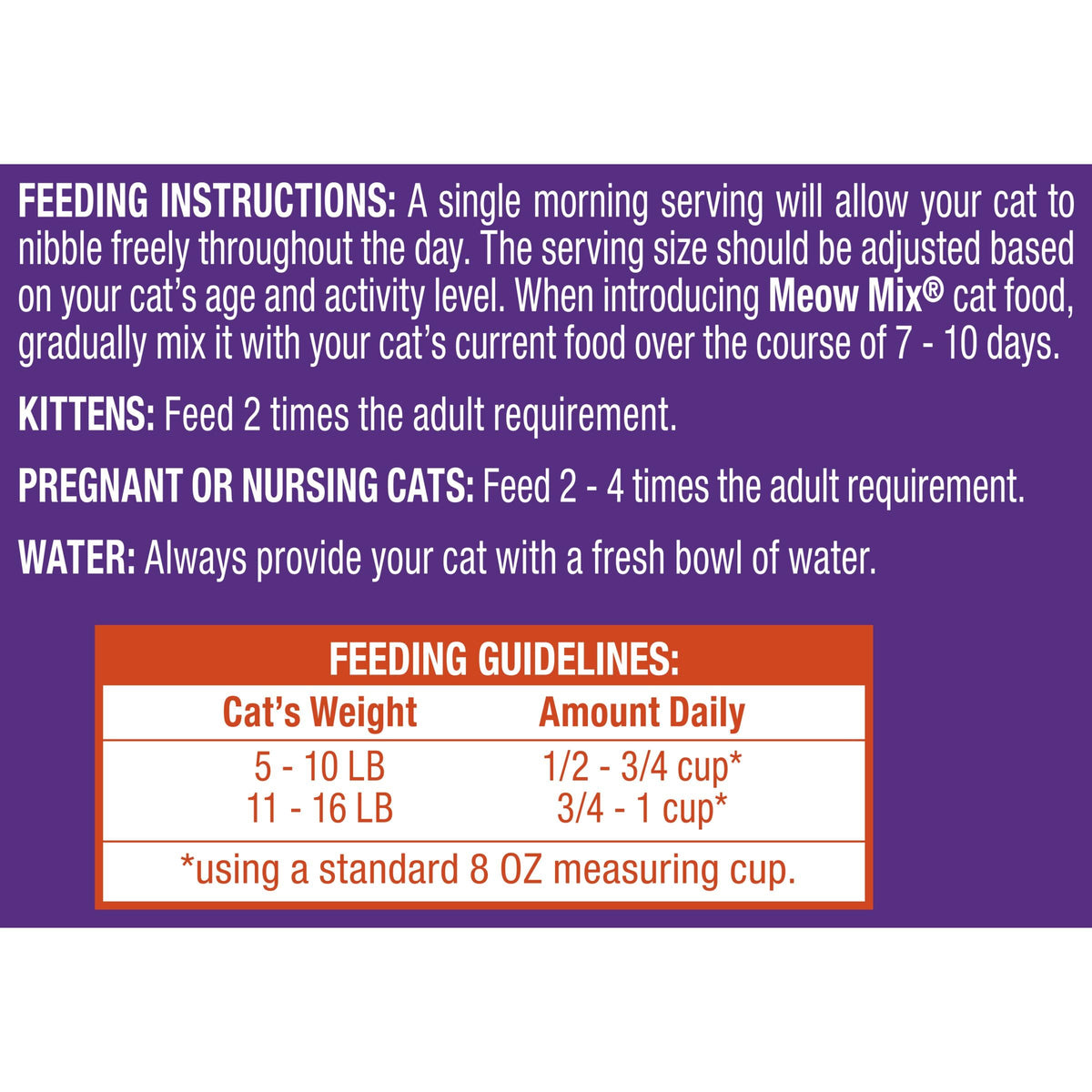 Dry Cat Food 3.15 Pound Bag F57921
