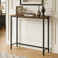 Brown Narrow Console Table O1090