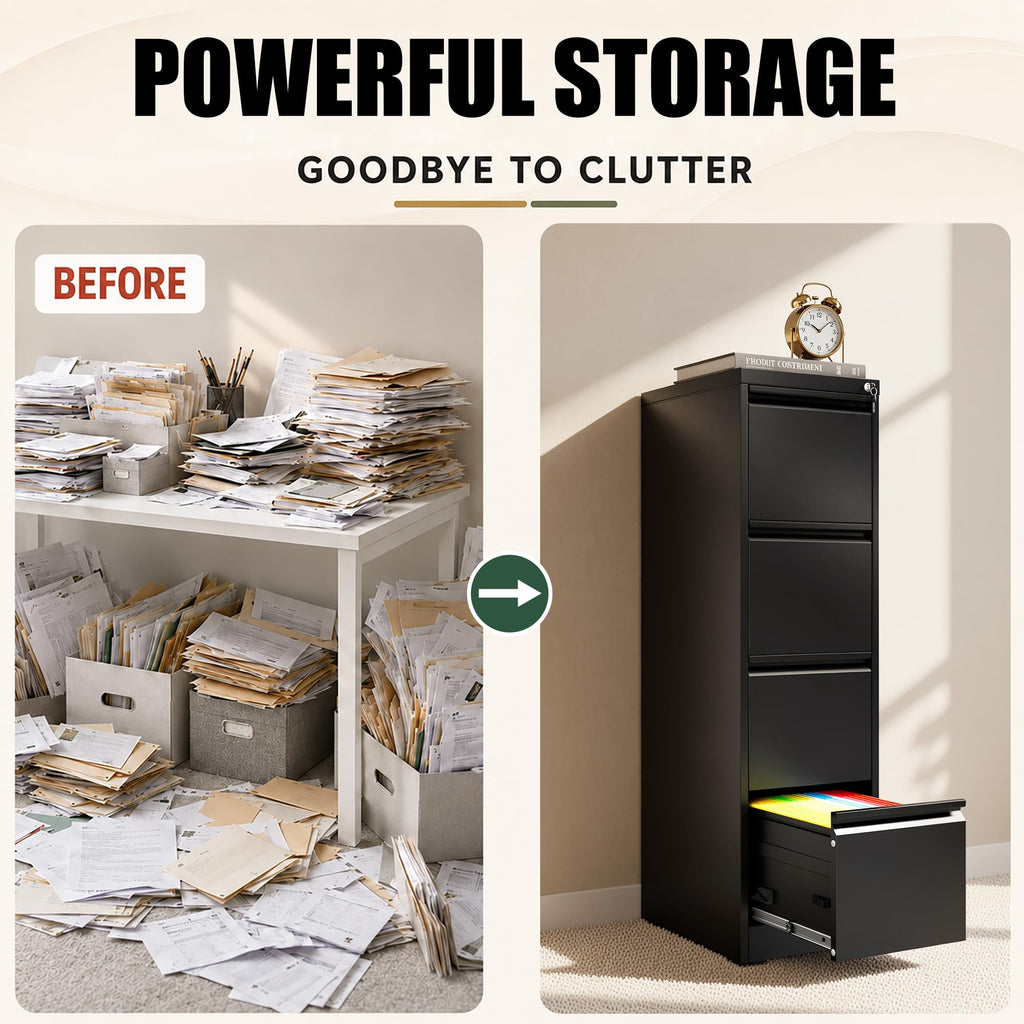 4 Drawer File Cabinet I67870