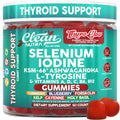 Thyroid Support Gummies Selenium Iodine Ashwagandha Turmeric Blueberry R46468