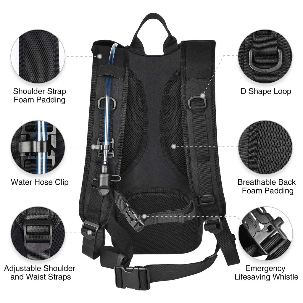 Hydration Backpack with 3L Water Bladder C6547