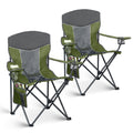 Oversized XL Camping Chair 2-Pack with Mesh Back, Green G5100