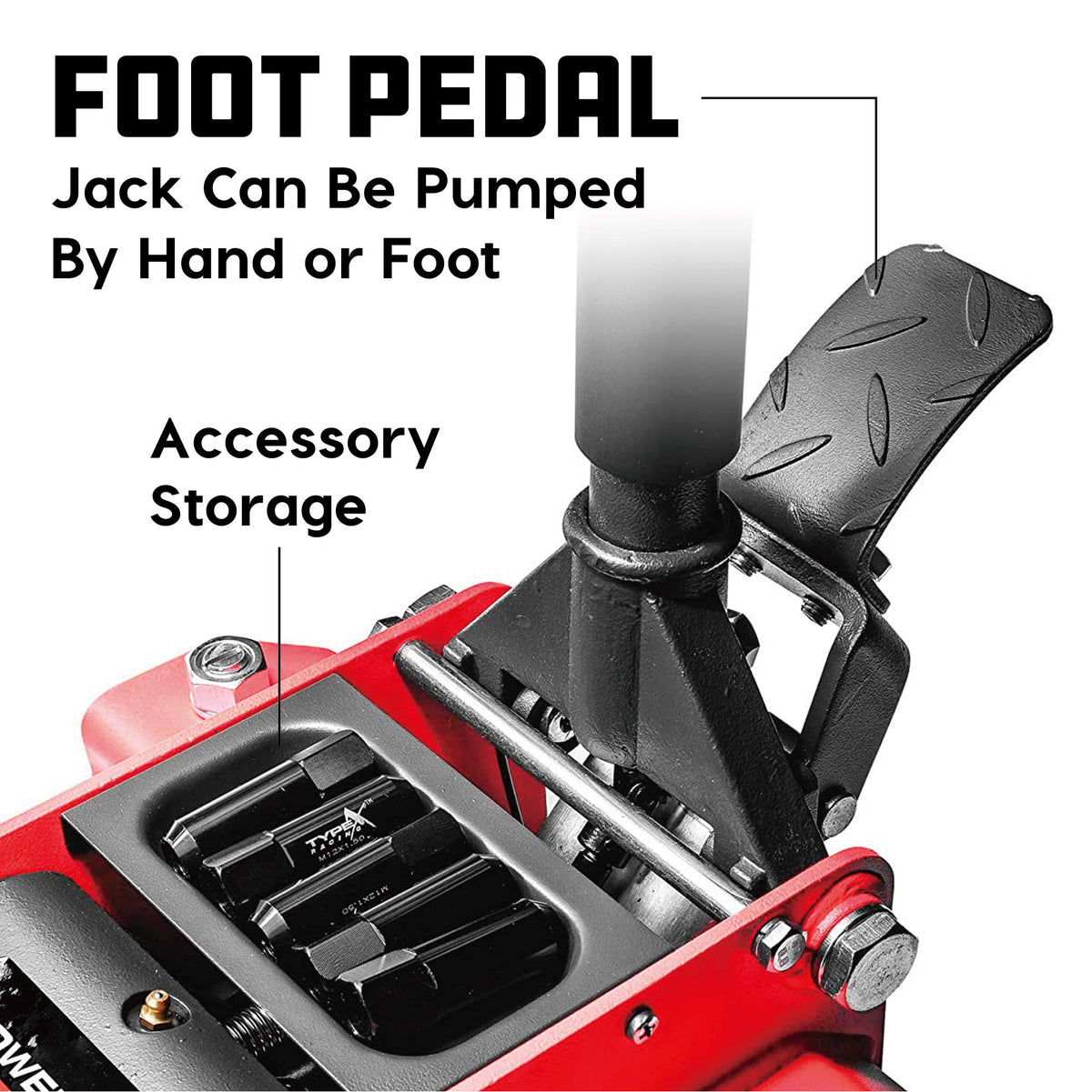2.5 Ton Low Profile Fast Lift Floor Jack O59840