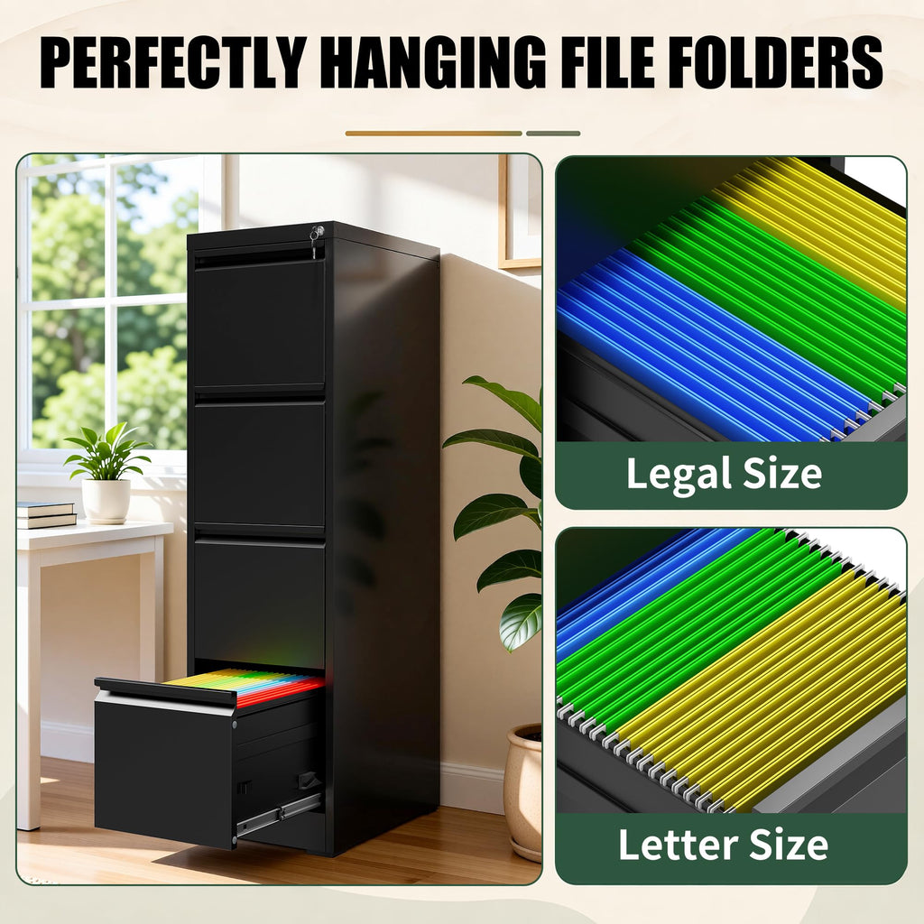 4 Drawer File Cabinet I67870