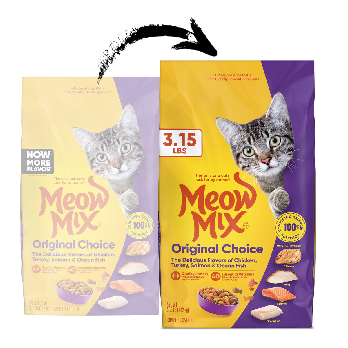 Dry Cat Food 3.15 Pound Bag F57921