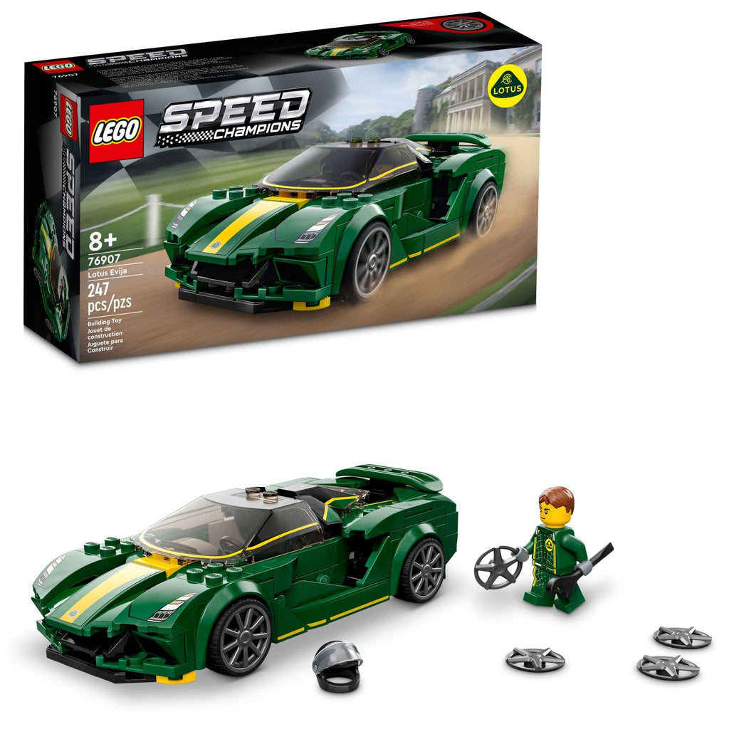 Race Car Toy Model with Racing Driver Minifigure N529984