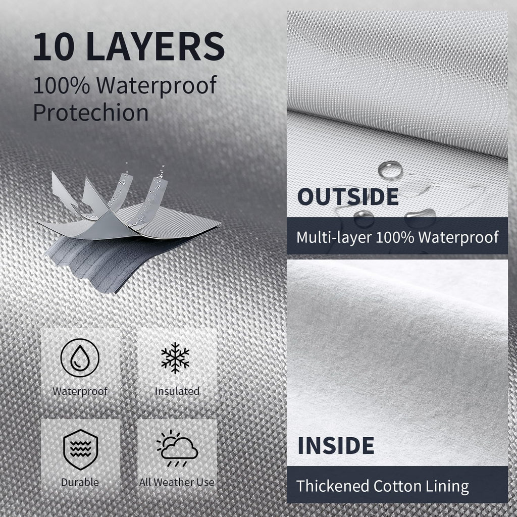 Waterproof Truck Cover with Zipper N57931