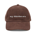 Embroidered Corduroy Hat R8119