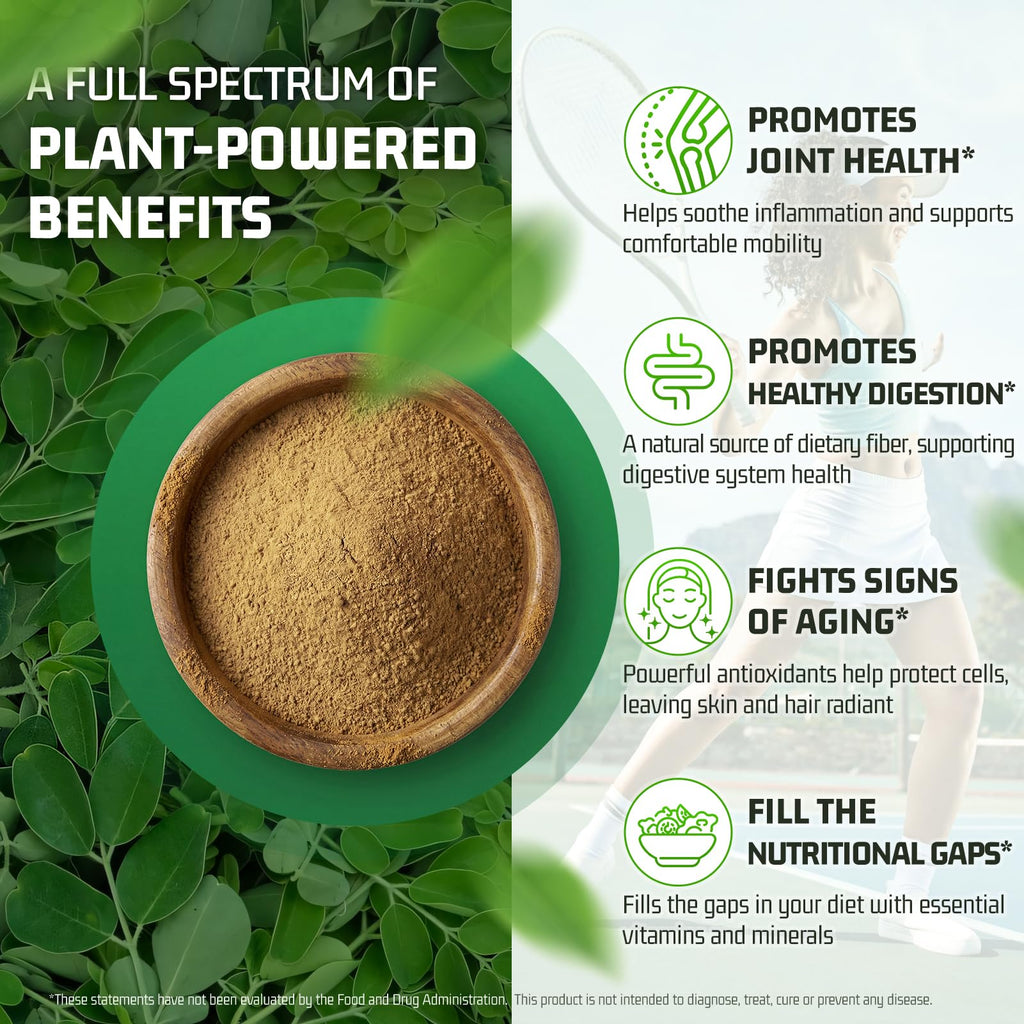 Moringa Capsules 1000mg 60 Count W571501