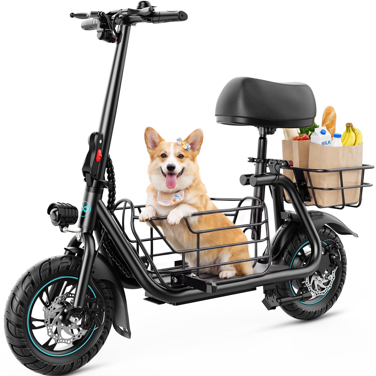 Electric Scooter with Seat W173