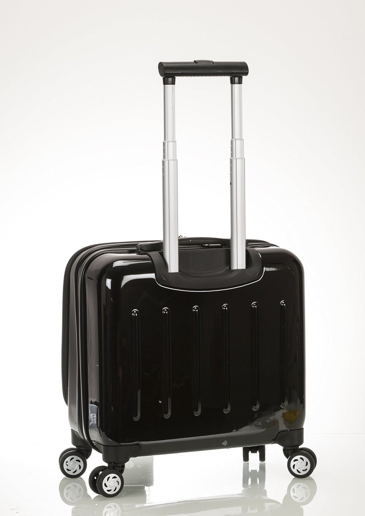Hardside Rolling Computer Case, Carry-On, Black G5457