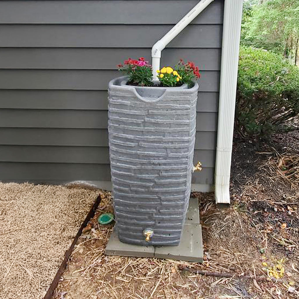Rain Water Collection Barrel, 2 Pack W517065