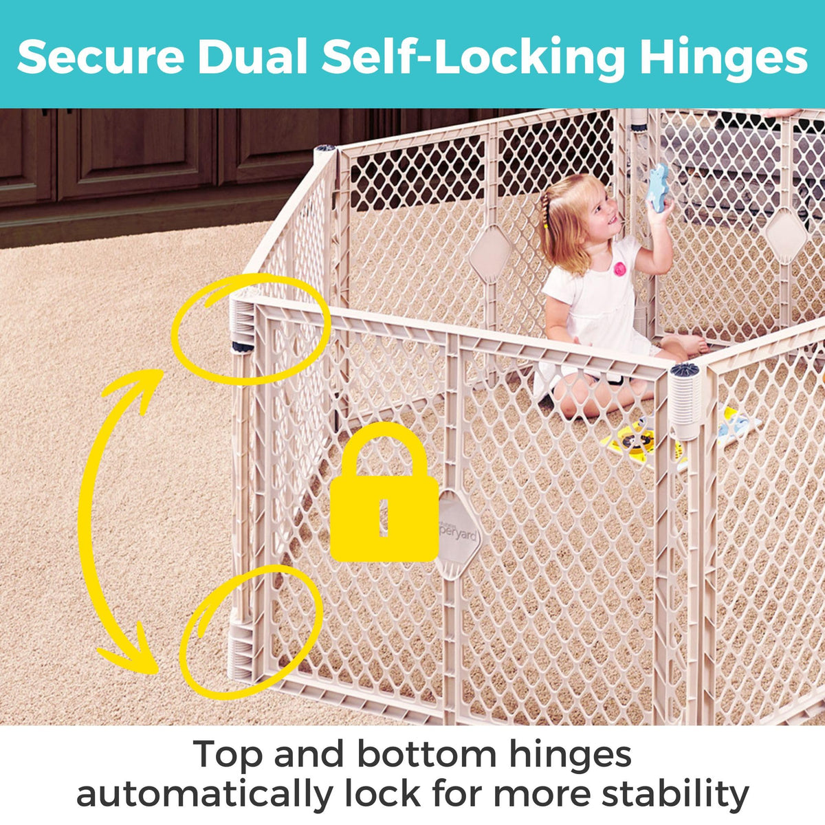 6-Panel Baby Playard T684643