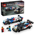 Buildable Race Car Toy Set with 2 Models and 2 Minifigures M151