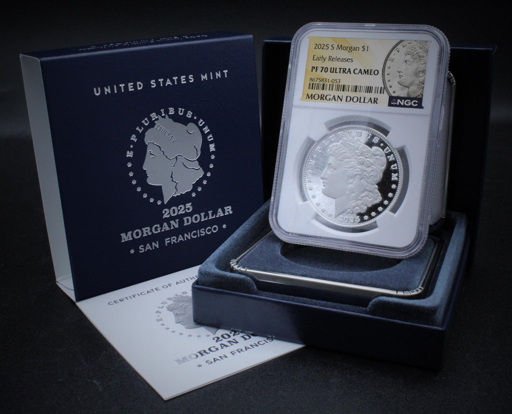 American Silver Morgan Dollar Coin PF-70 Ultra Cameo S321