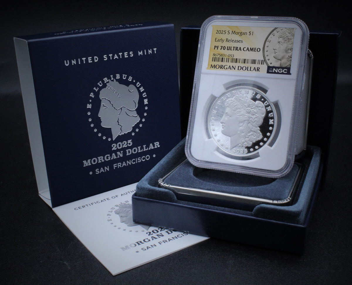 American Silver Morgan Dollar Coin PF-70 Ultra Cameo S321