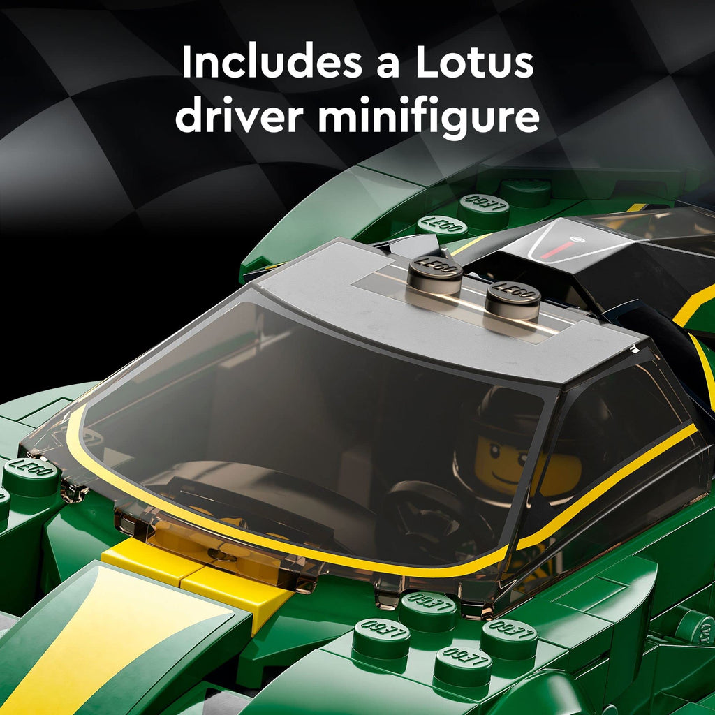 Race Car Toy Model with Racing Driver Minifigure N529984