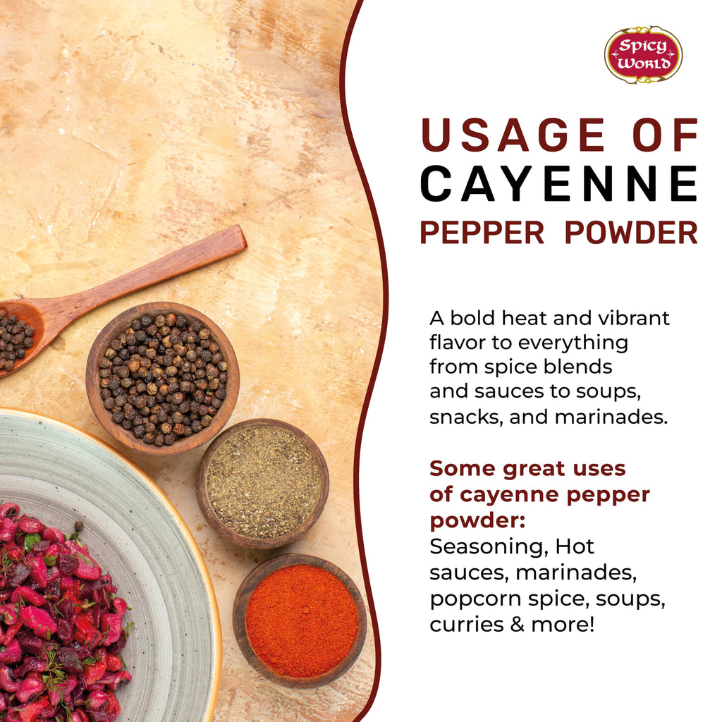 Cayenne Pepper Powder 2.5LB Jar 50,000 SHU Gluten Free C40082