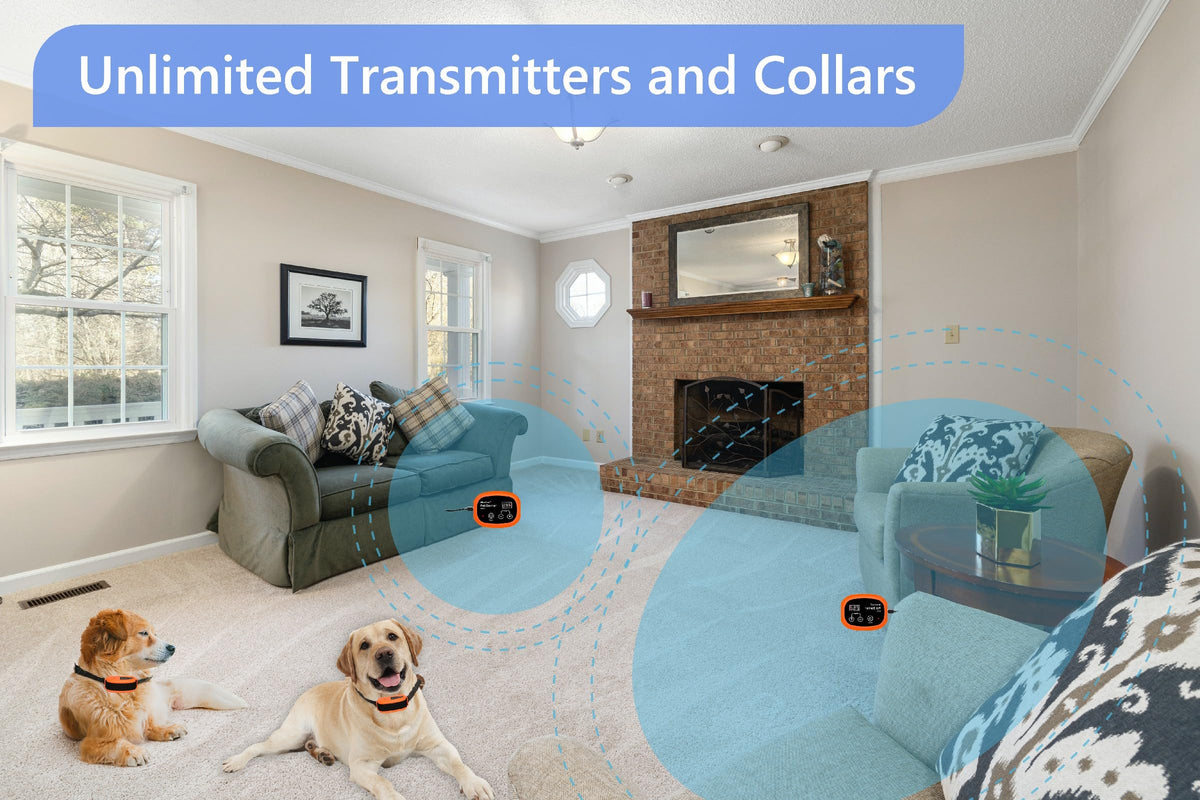 Wireless Indoor Electric Pet Barrier for 2 Dogs V688