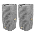 Rain Water Collection Barrel, 2 Pack W517065